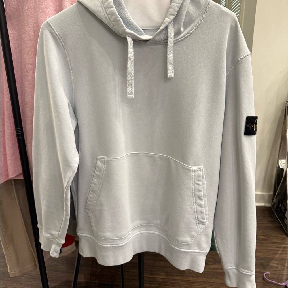 Stone Island powder blue Hoodie